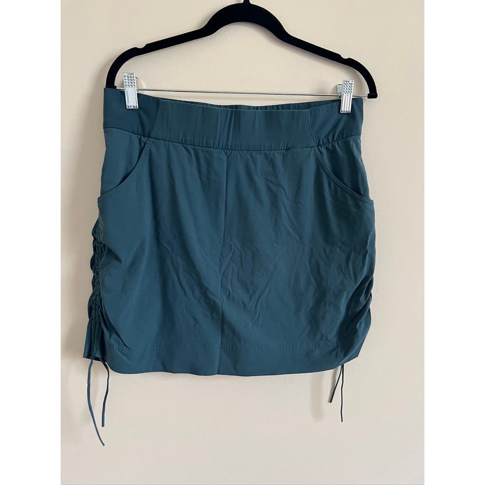 Columbia Teal Drawstring Active Skort